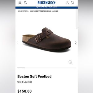 Birkenstock Boston Soft Footbed